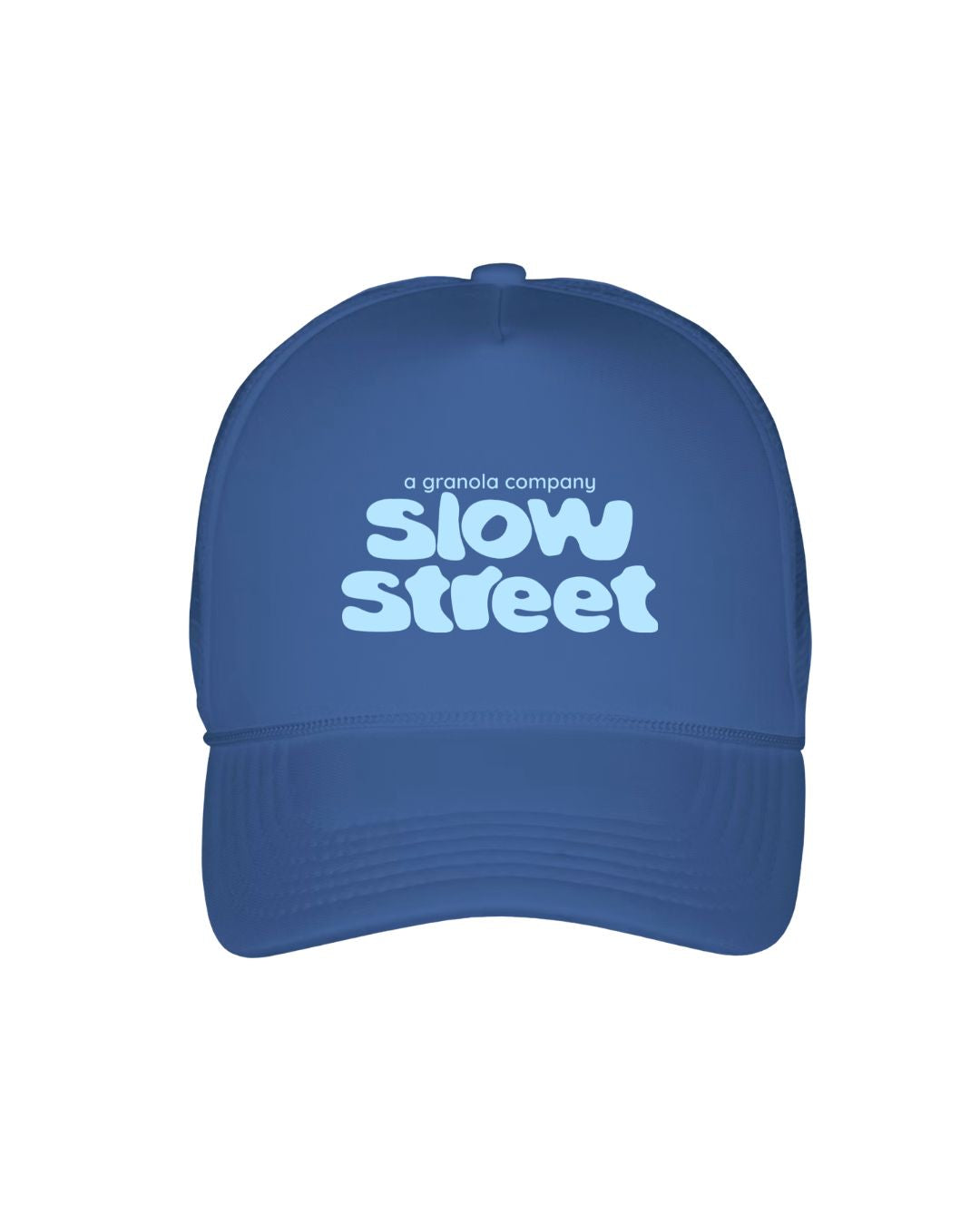 Foam Trucker Hat - Blue / Blue