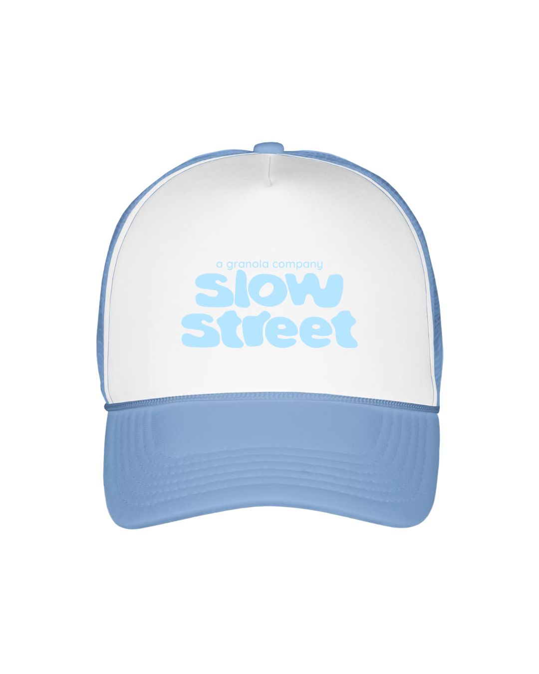 Foam Trucker Hat - White / Blue